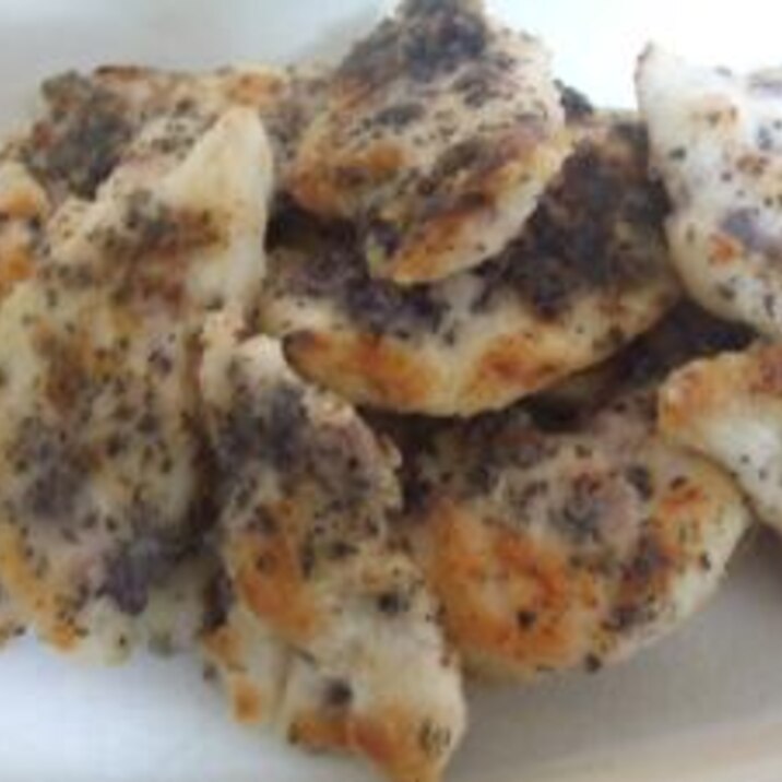 朝は小麦粉つけて焼くだけ しっとり鶏胸ゆかり焼き レシピ 作り方 By Gariko1346 楽天レシピ